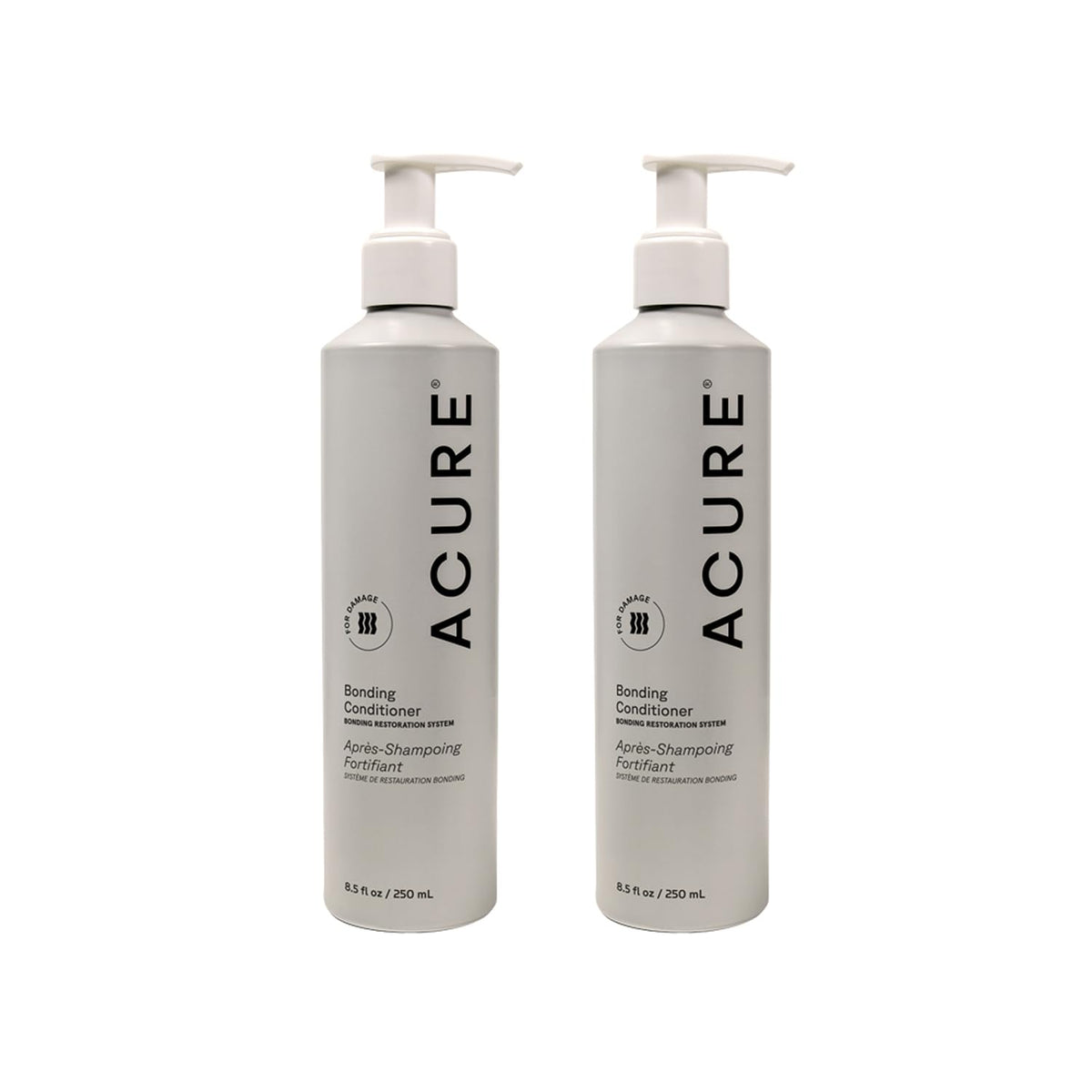 Acure Bonding Conditioner bottle front showing deep hydration for damaged, color-treated hair