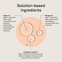 Acure Brightening Glow Serum with cranberry seed oil supports a glowing complexion