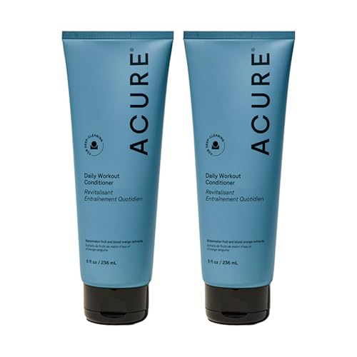Acure Daily Workout Watermelon Conditioner bottle front view highlights lightweight hydration.