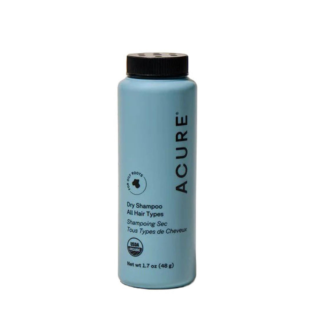 Acure Dry Shampoo mini travel bottle adds instant volume on the go.