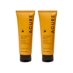 Acure Green Juice Face Cleanser bottle closeup for hydrating cleansing and everyday use