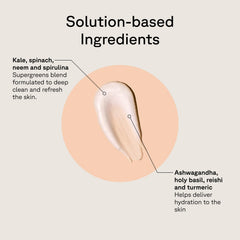 Acure Green Juice Face Cleanser packaging highlights vegan, clean formula