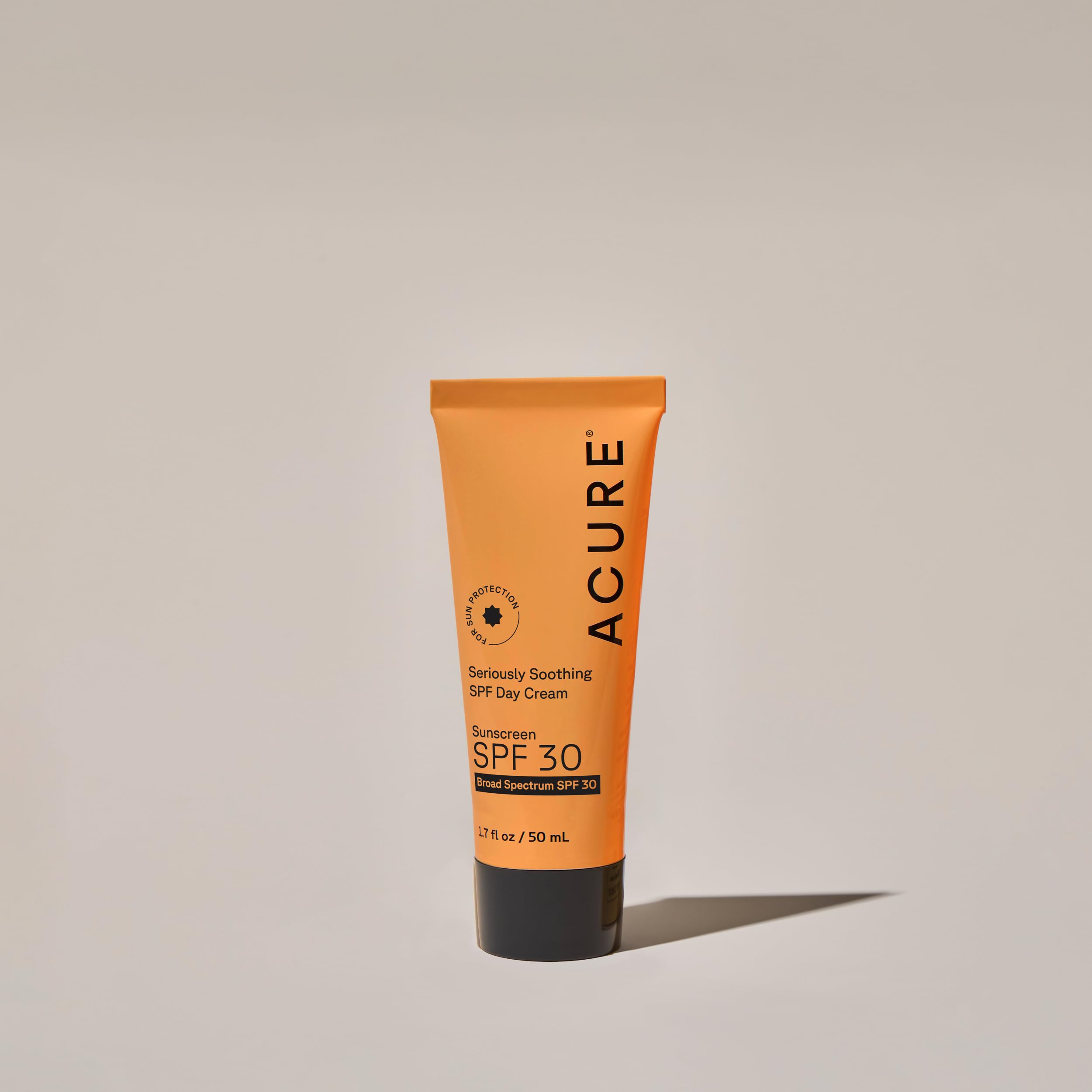 Acure cream ingredients Niacinamide and Blue Tansy support balanced, hydrated skin.