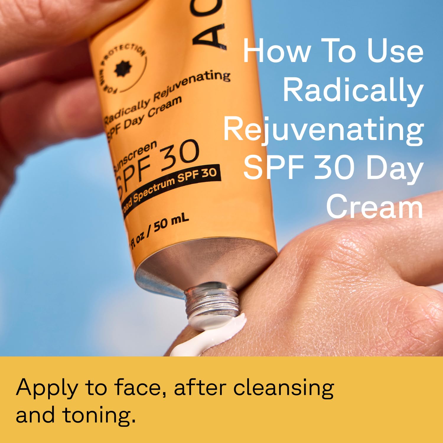 Acure vegan cruelty-free sulfate-free label signals clean daily care.
