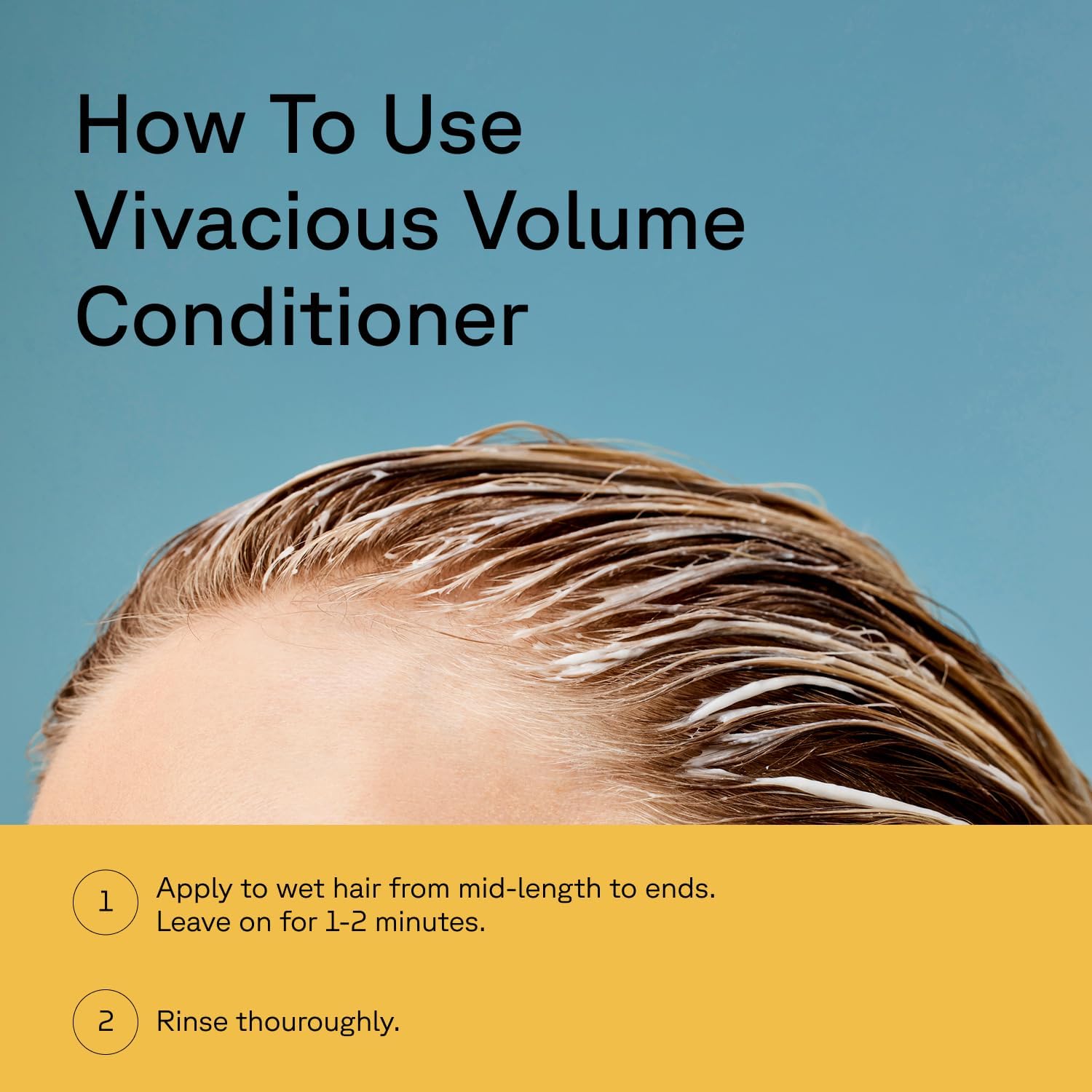 Ingredients mint and echinacea in Acure conditioner provide refreshing scalp care