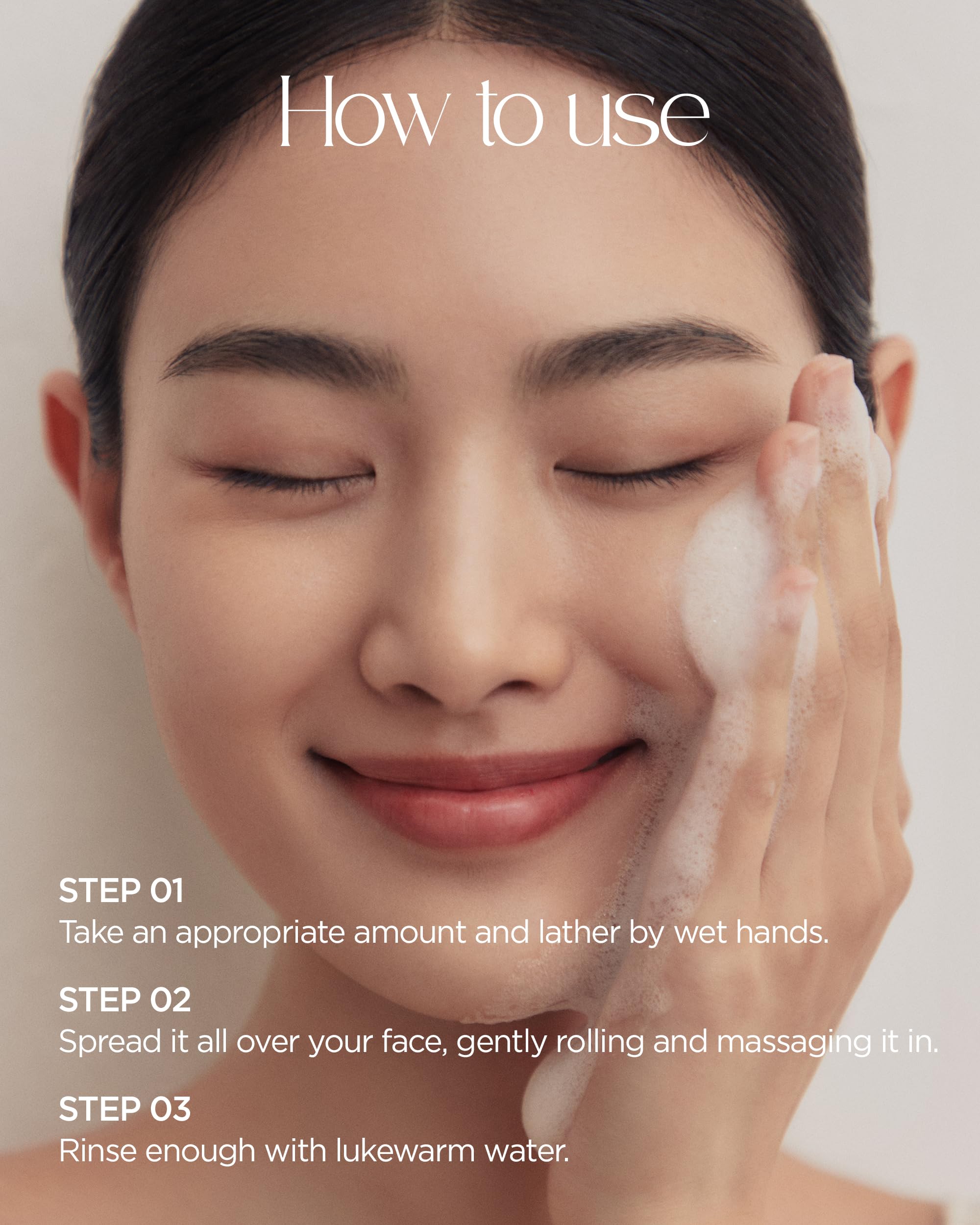 ACWELL Licorice cleanser shown as part of daily routine.