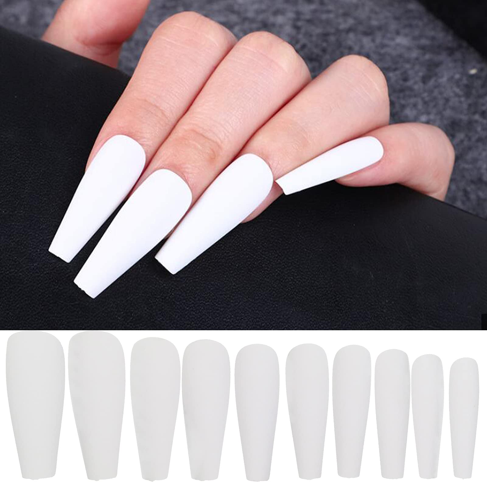 AddFavor matte colors set includes white, black, pink, nude for versatile looks.