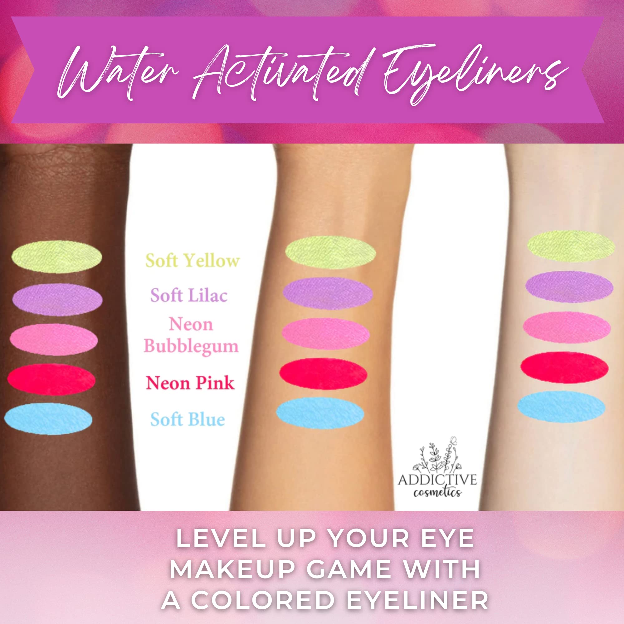 Addictive Cosmetics Precision brush enables sleek, controlled lines