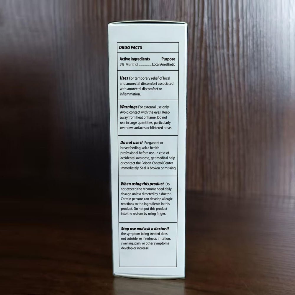 Adellina Numbing Cream with Emu Oil nourishes skin during application.
