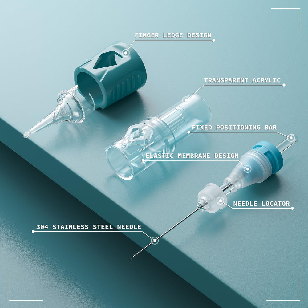 ADELPHA 1205RL needle-tip detail supports precise linework and consistent ink flow