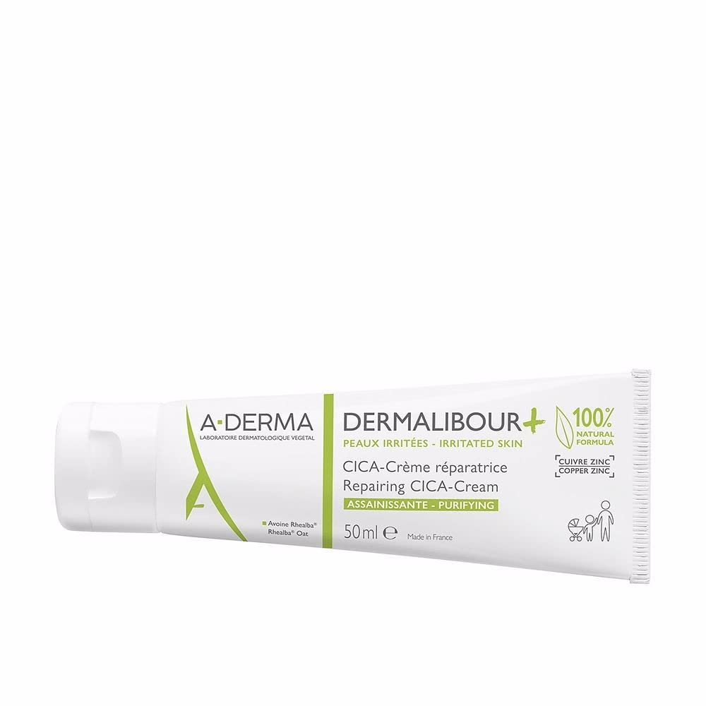 A-Derma Dermalibour Cream 50ml tube soothing irritated skin and protecting.
