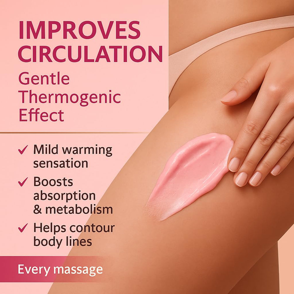 Ginger, green tea, and arnica offer refreshing after application comfort