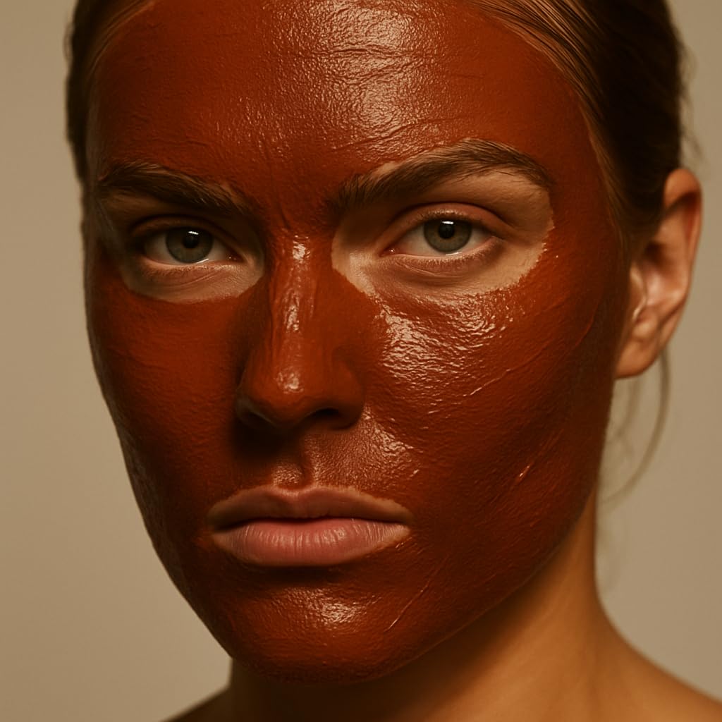 Glow appears after rinsing off the ADEUS clay mask.