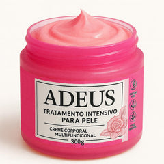 ADEUS Pink Rose Cream packaging shown for daily firming care