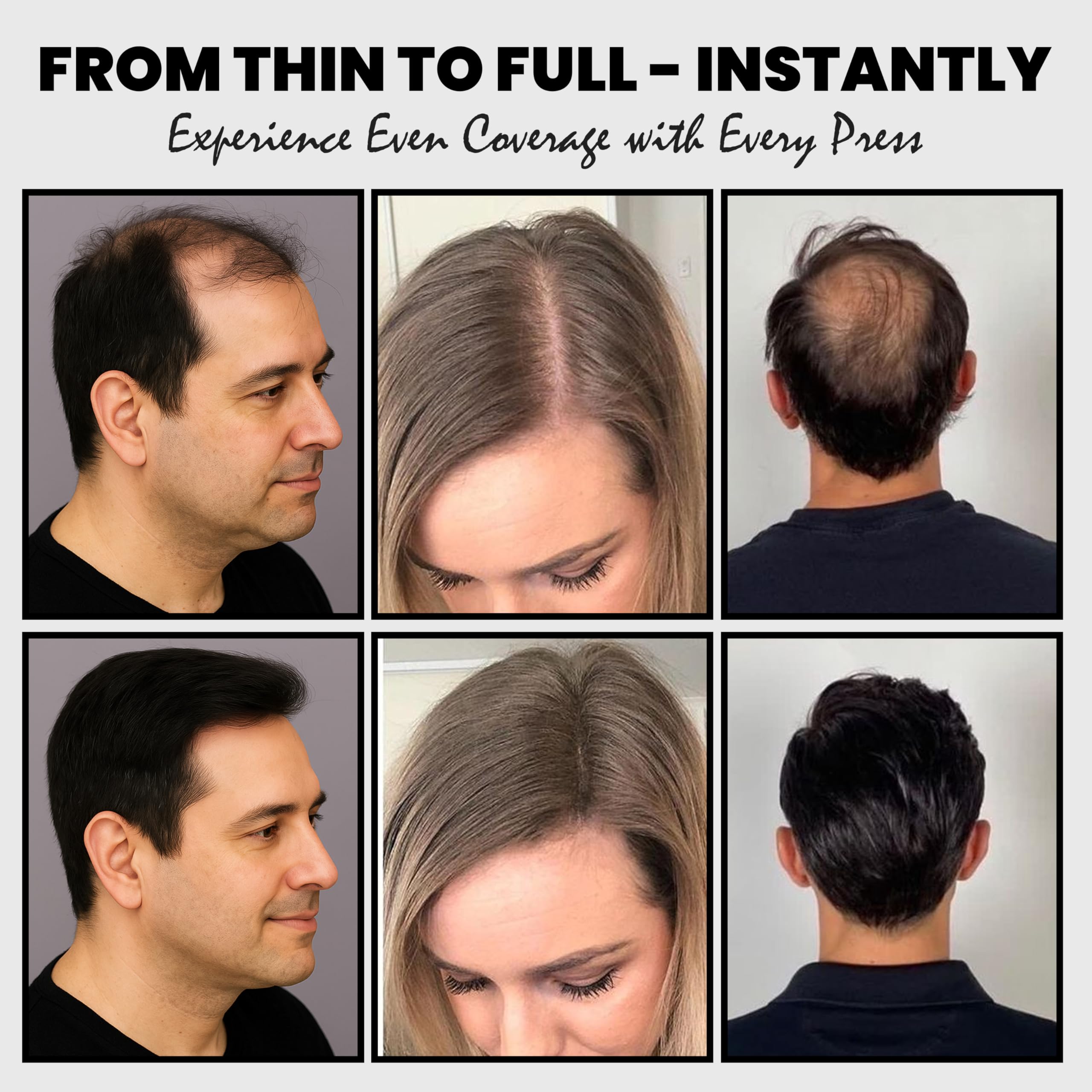 Adglamful plant-based, fragrance-free formula gentle on sensitive scalps.