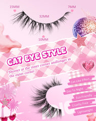 Adious natural look lashes 15mm provide everyday definition without heaviness.