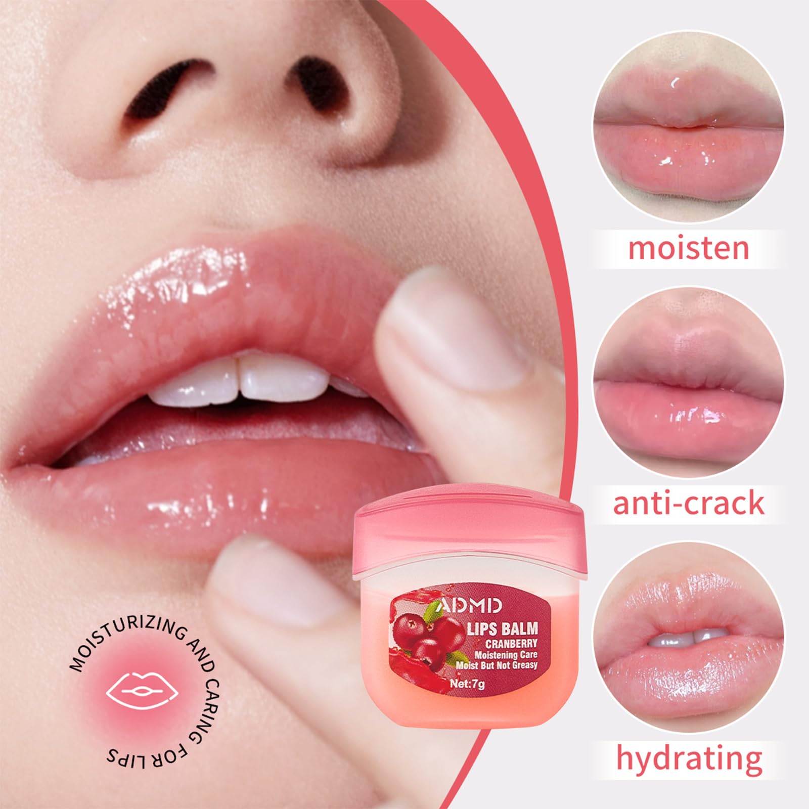 ADMD subtle fruit scent eight-balm collection enhances daily lip care