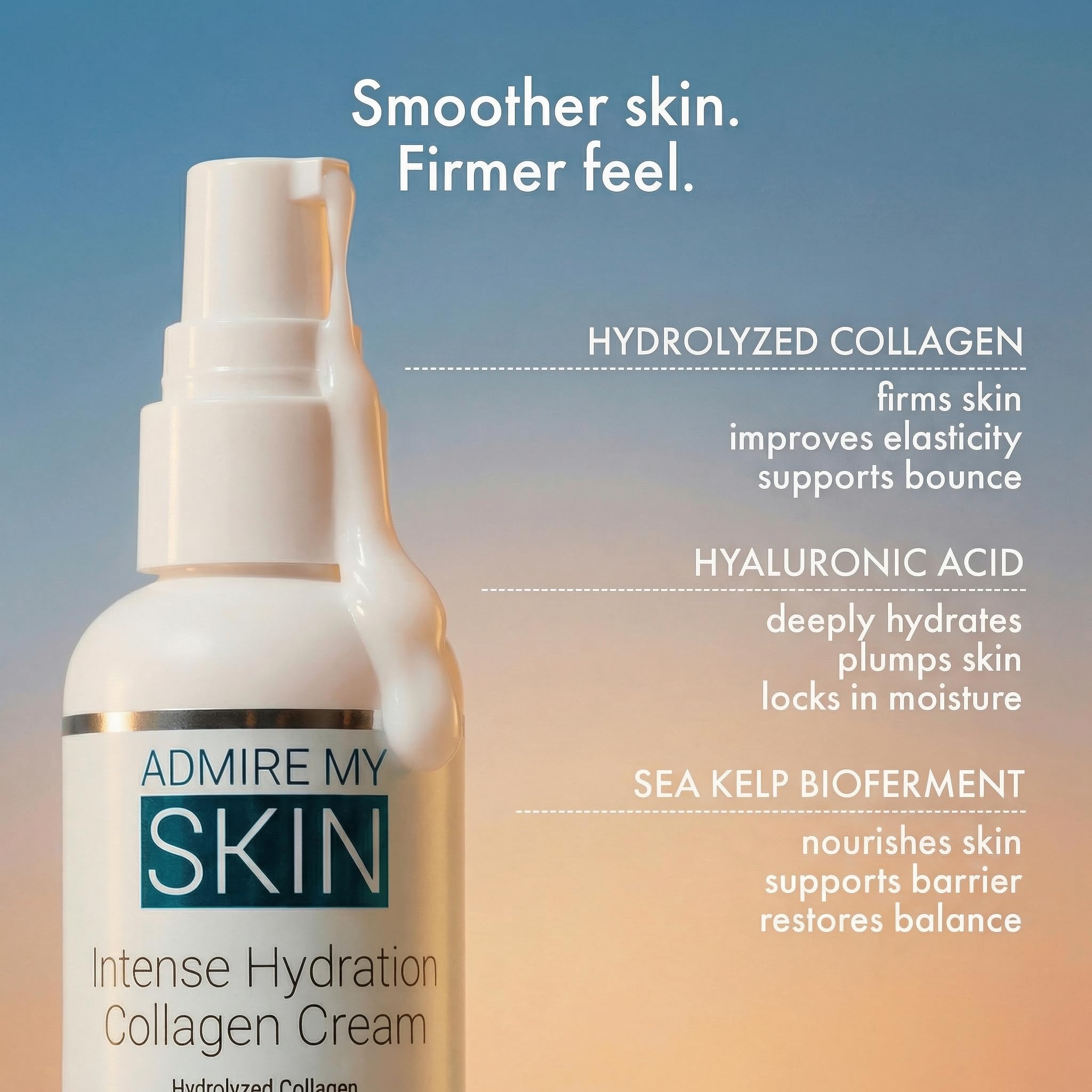 Admire My Skin Collagen Cream fits into daily routine for glow