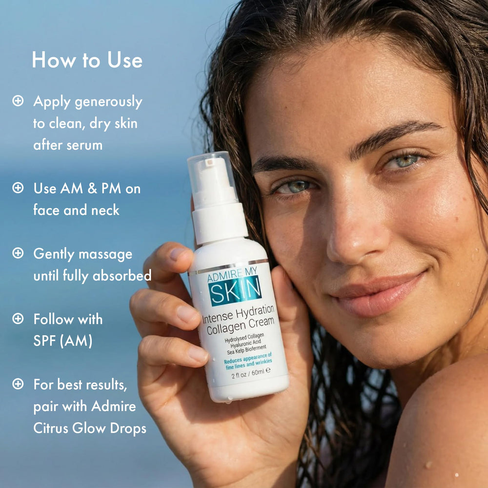 Admire My Skin Collagen Cream with sea kelp ingredients