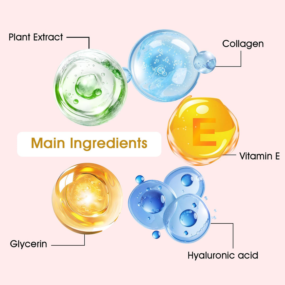 Adofect collagen lip masks close-up emphasizing deep hydration for lips