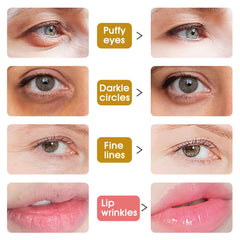 Adofect moisturizing lip mask application close-up showing smooth coverage