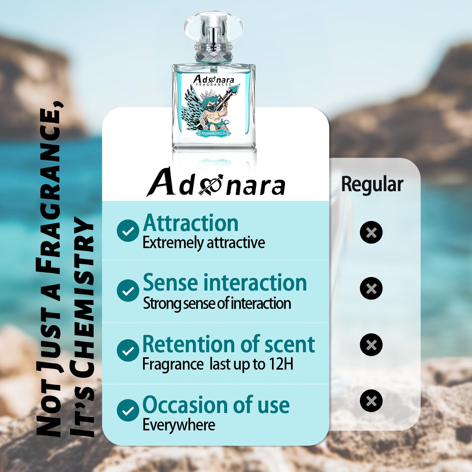 Adonara Original pheromone gift box presents luxurious packaging for gifting.