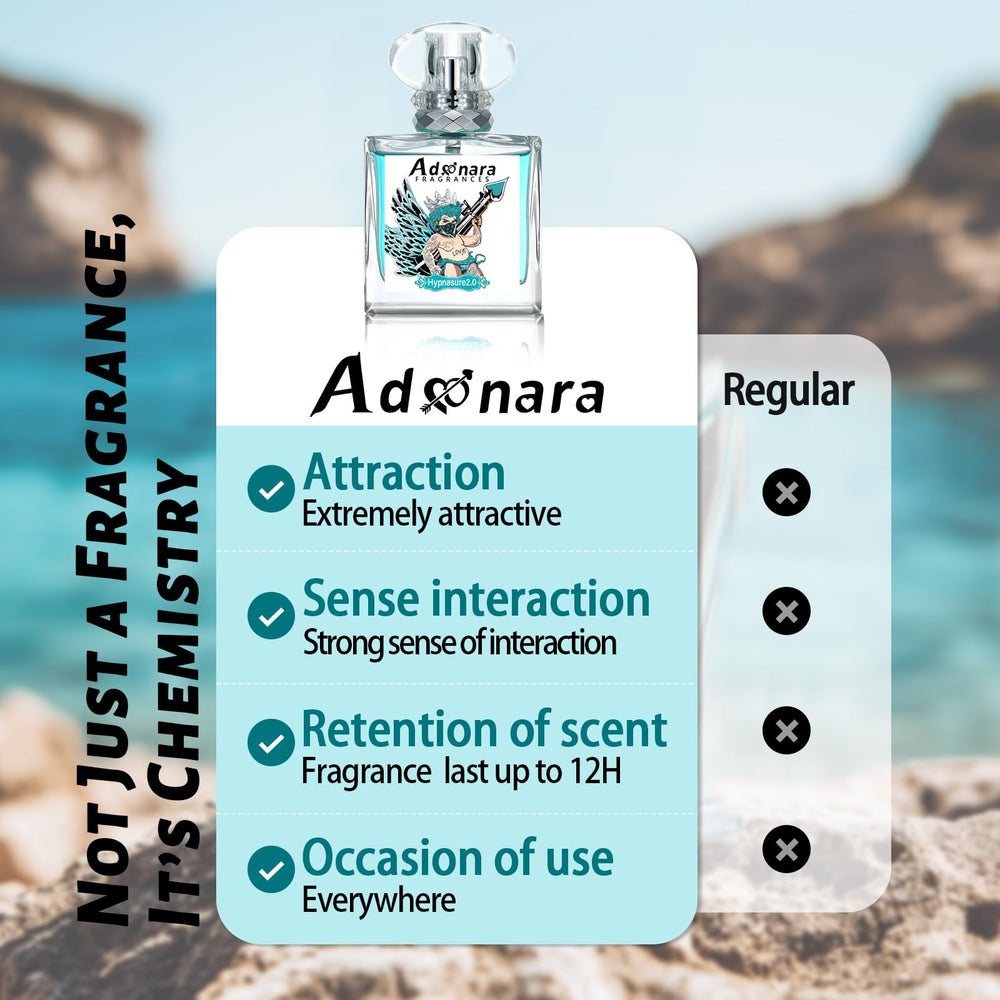 Adonara Original pheromone gift box presents luxurious packaging for gifting.