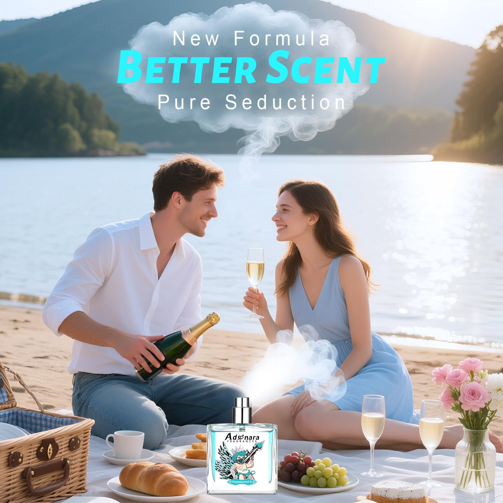 Adonara Original pheromone long-lasting formula provides up to 12 hours aroma.