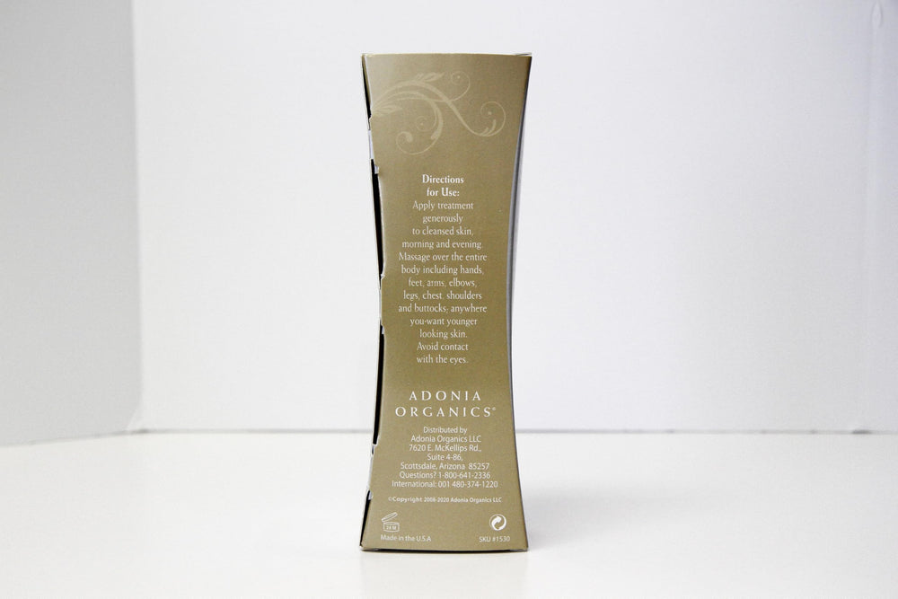 Adonia Organics StemuTone final skin finish shows smoother, supple feel