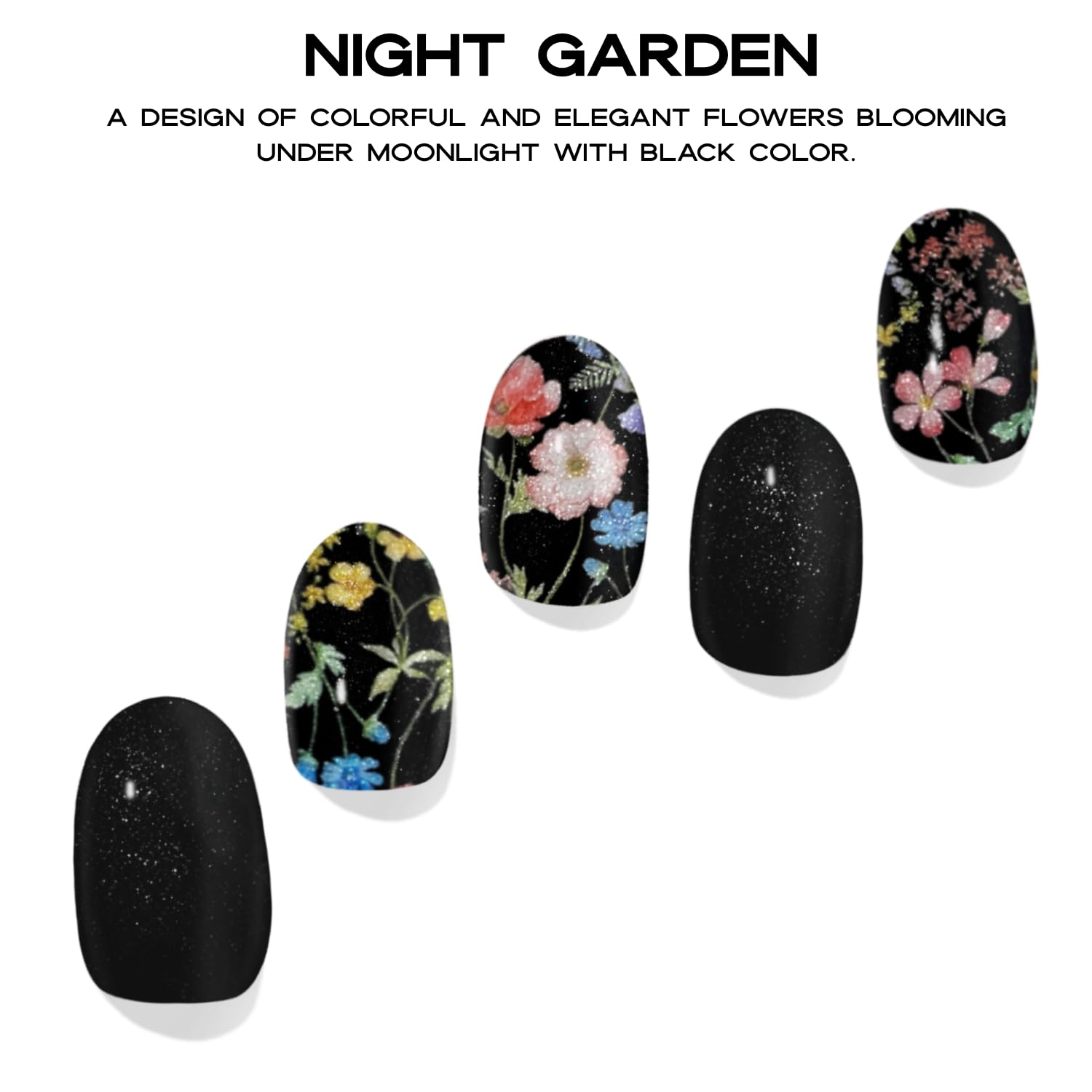 Adora Couture gel nail wraps application shown for quick, mess-free nails.