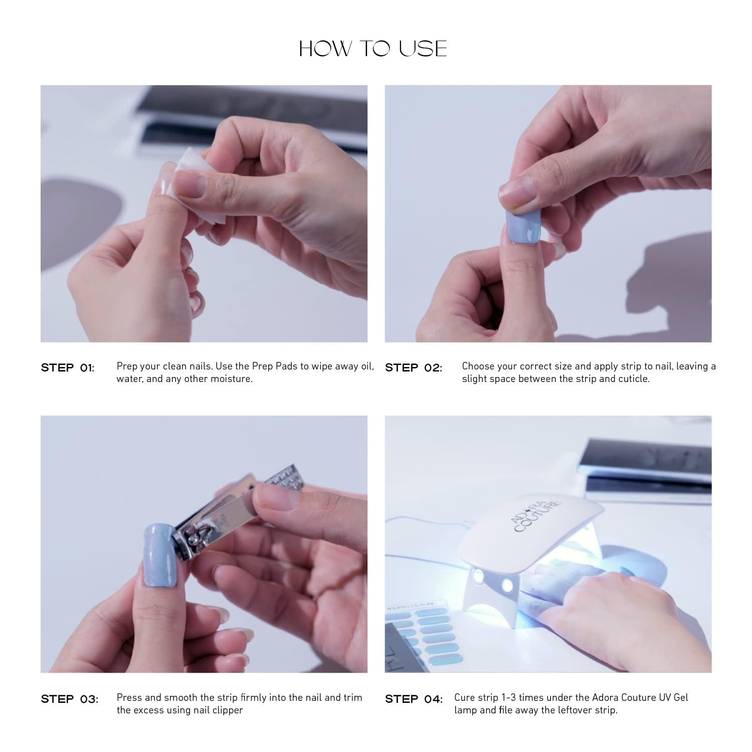 Adora Couture included file for shaping and smooth removal.