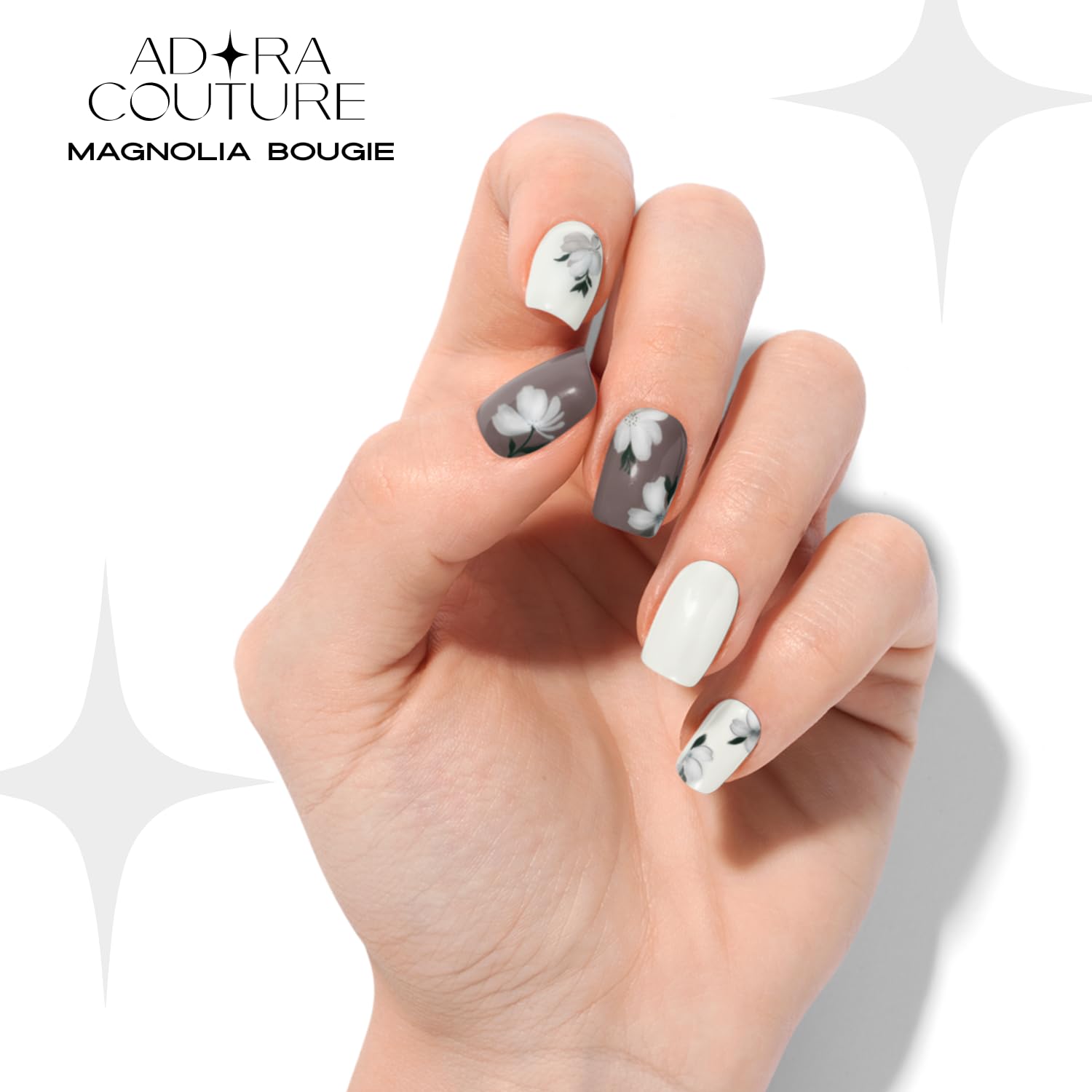 Adora Couture nail file helps shape and finish for a flawless gel wrap look.