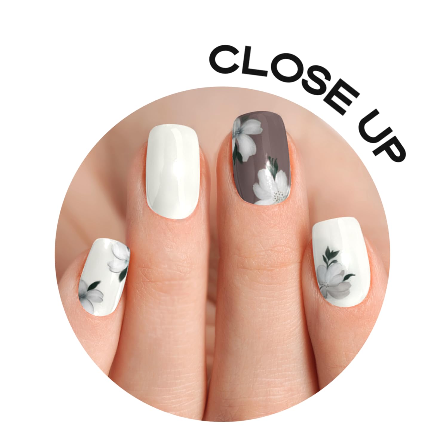 Adora Couture wooden stick for precise cuticle and wrap alignment.