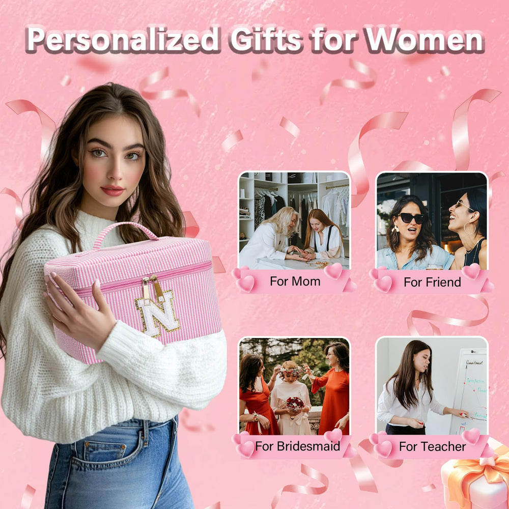 Adoryoung gift-ready makeup bag packaging ideal for birthdays or graduations.