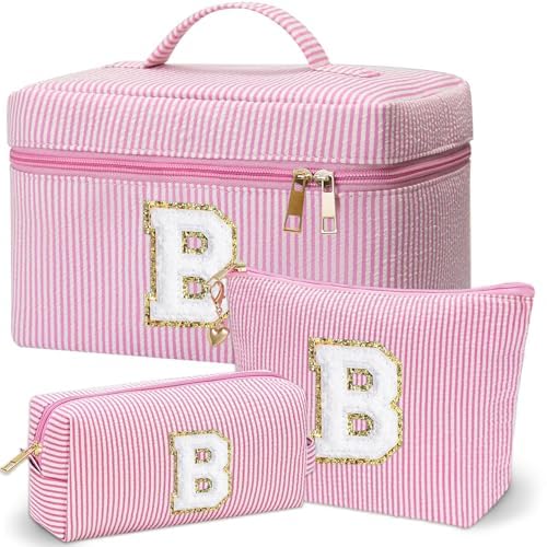 Adoryoung monogram bag front with chenille letter for durable personalization and daily use