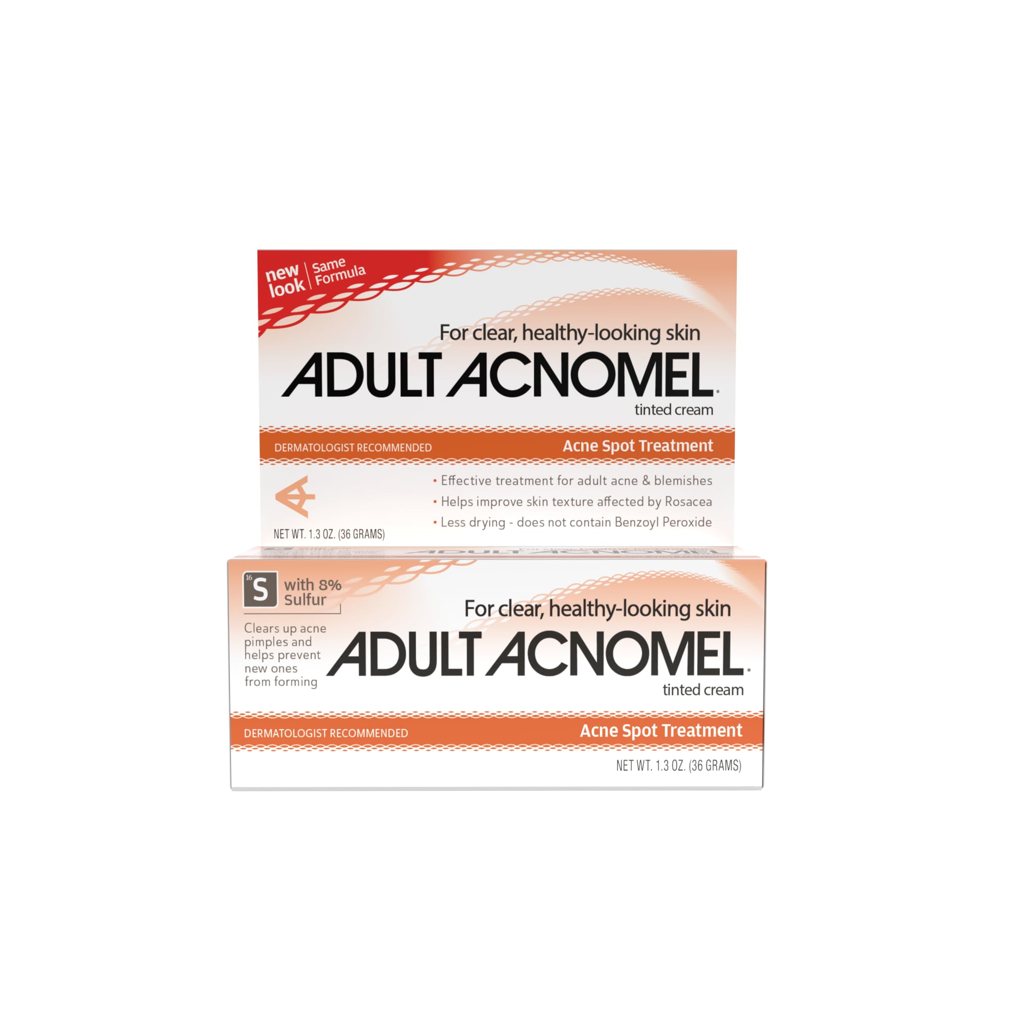 Adult Acnomel acne cream tube targeting blemishes for clearer skin.