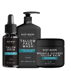 ADUTRY 3pc men's skincare set packaging for a complete grooming routine