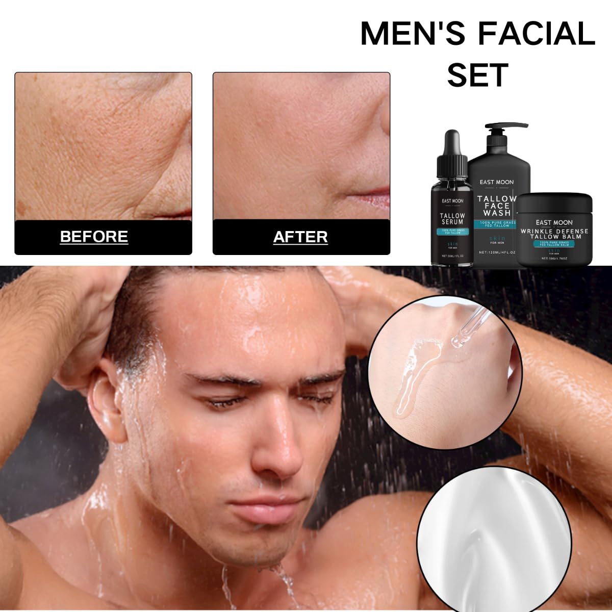 ADUTRY silky skin routine visual promoting smoother feel after use