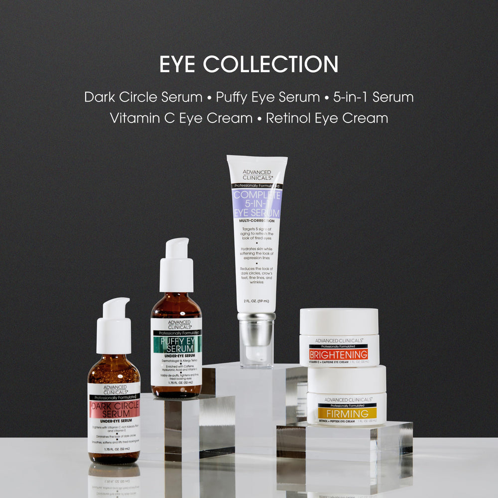 Advanced Clinicals algae extract presence highlighting hydration and firmness.