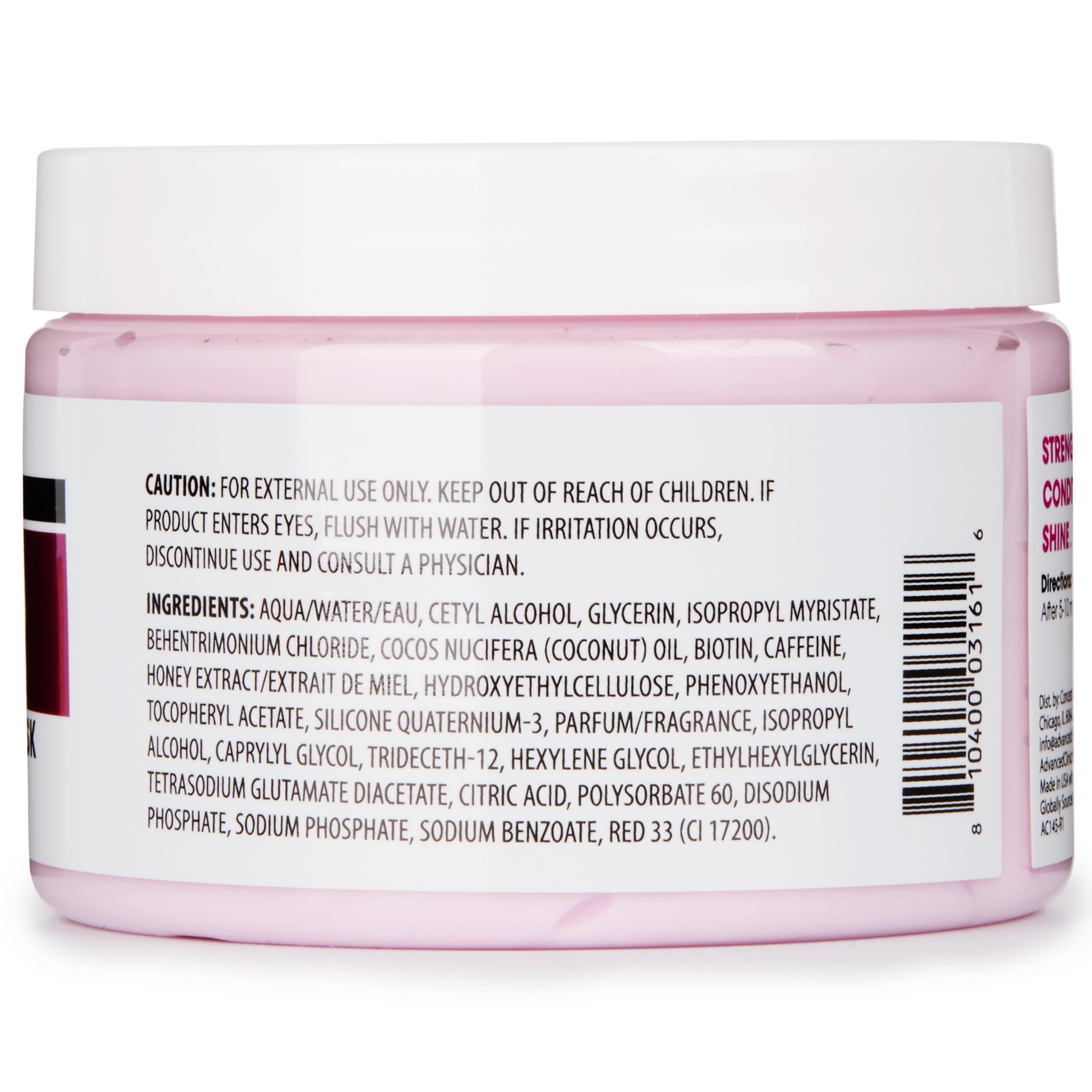 Advanced Clinicals Biotin Hair Mask weekly use—ideal routine for dry or dull hair