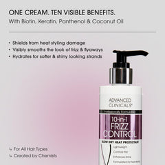 Advanced Clinicals coconut-bamboo cream texture on hand shows moisture rich formula