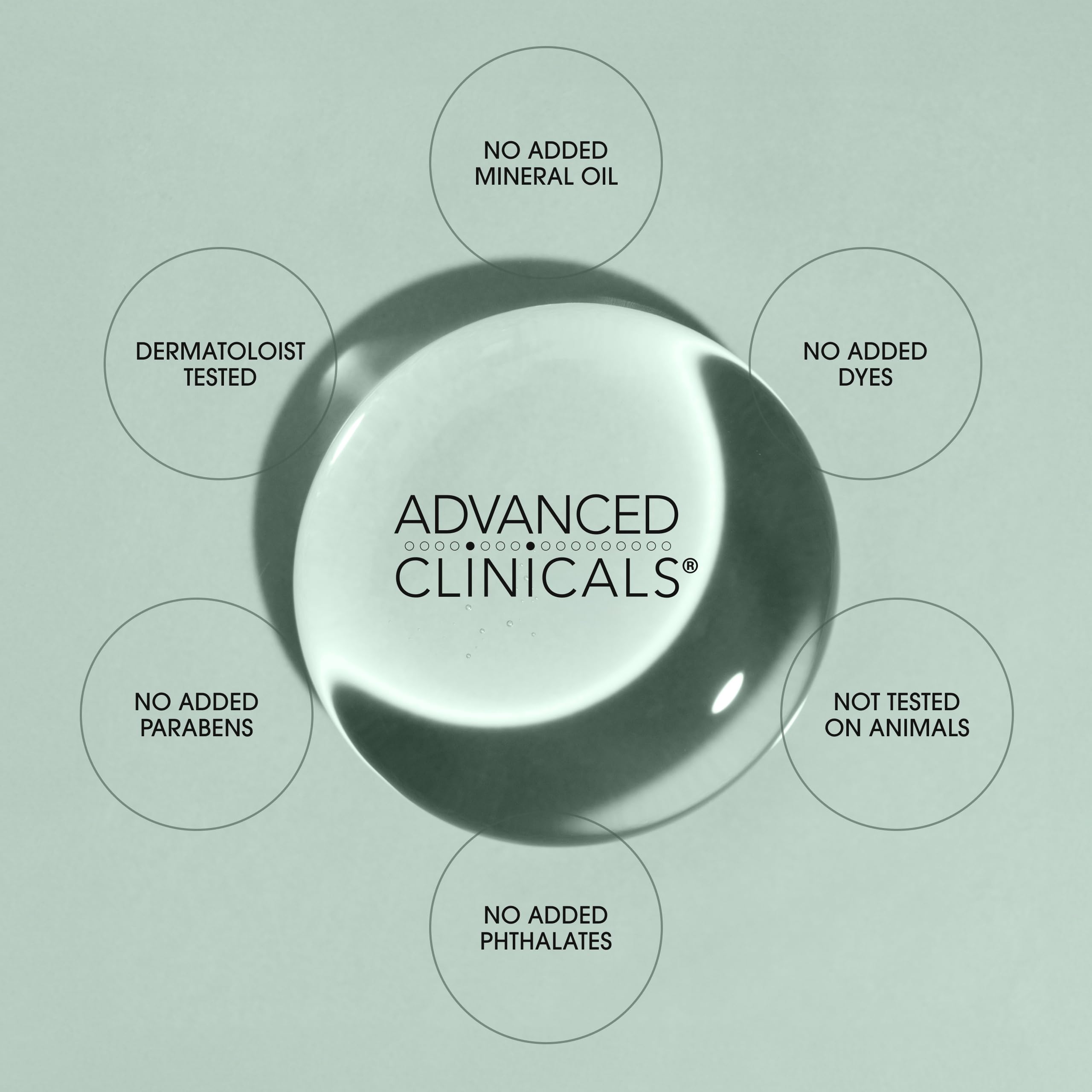 Advanced Clinicals Hydrating Collagen Oil dermatologist-tested formula supports gentle use