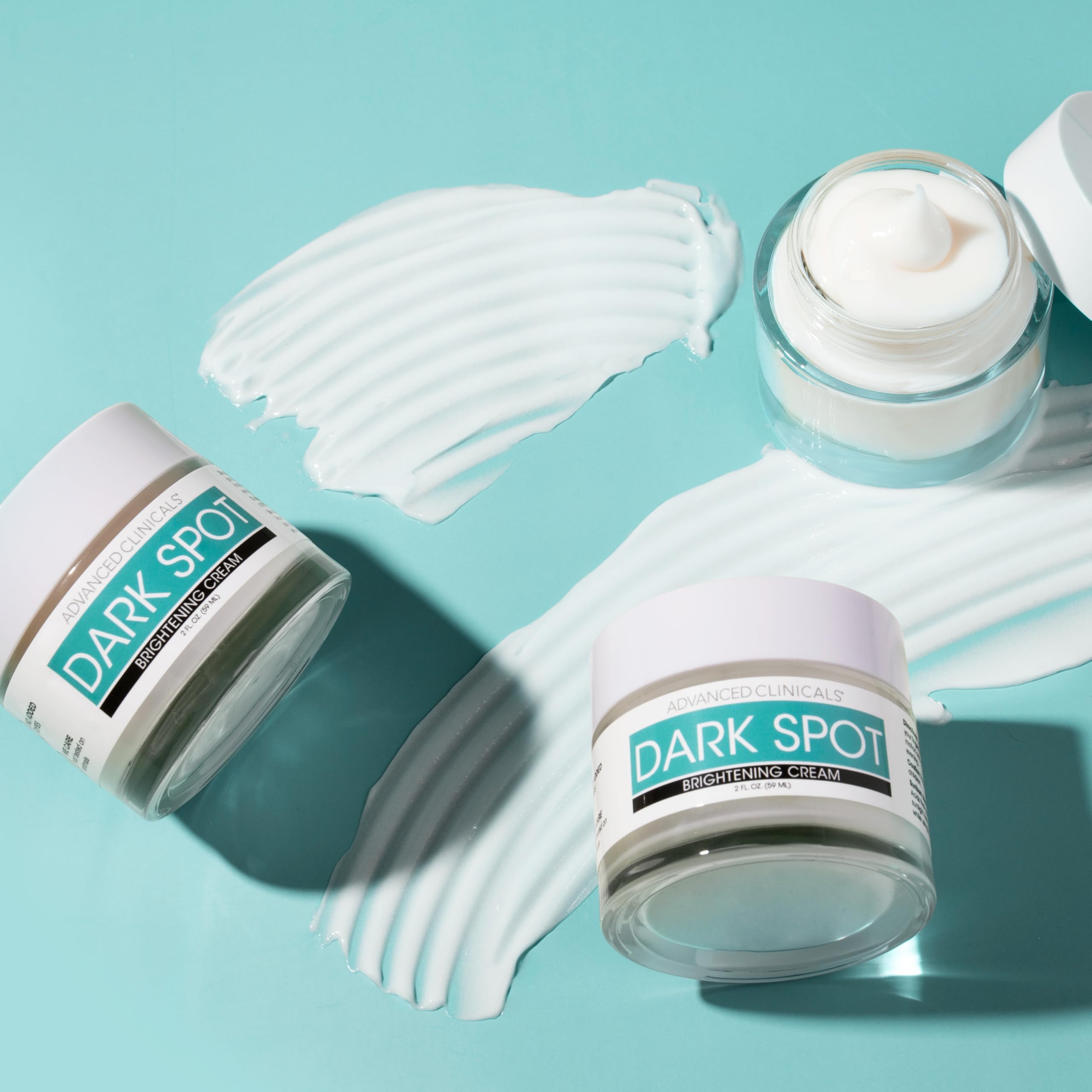 Premium jar close-up emphasizing rich cream texture