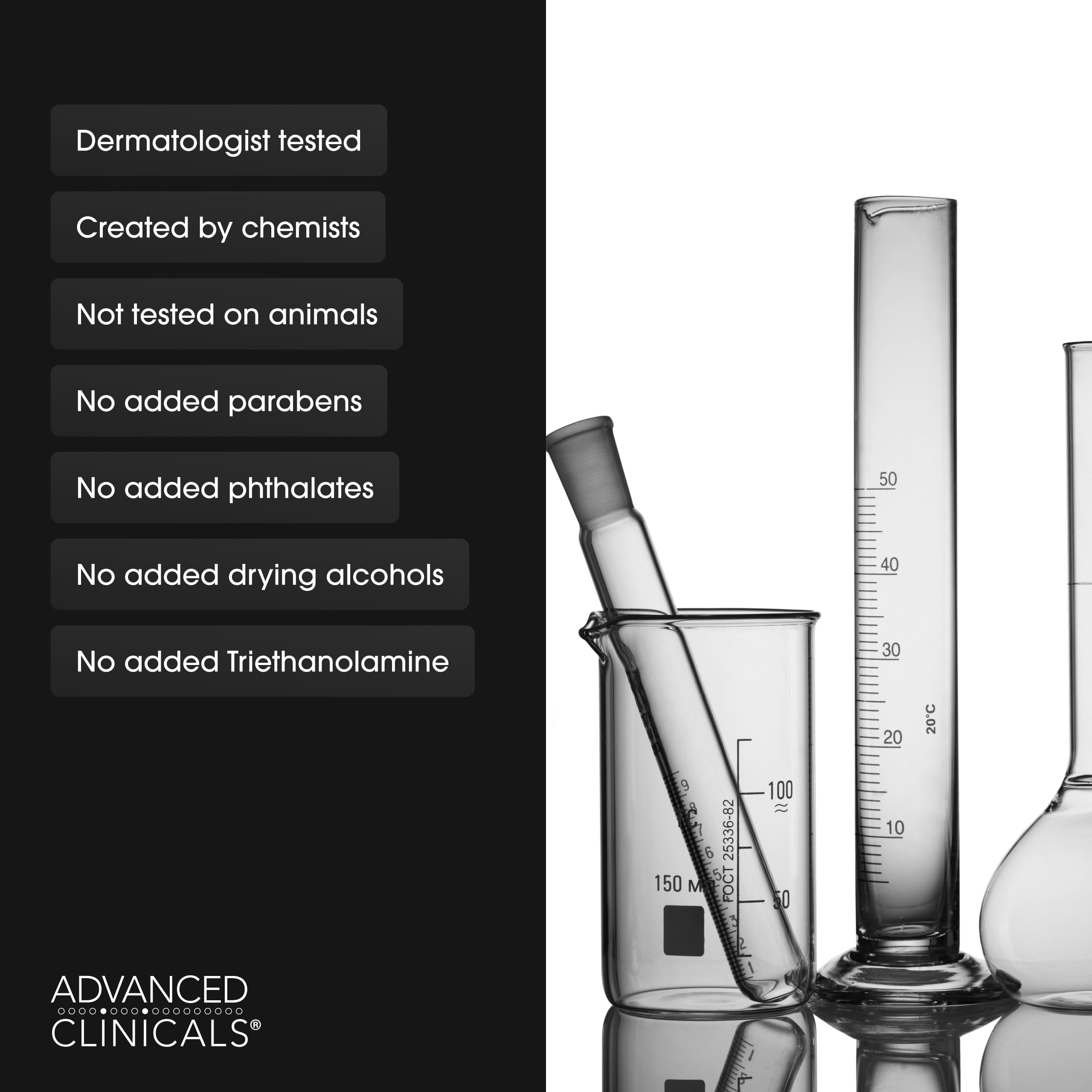 Advanced Clinicals Green Coffee Bean Oil Thermo-Firming label close-up highlights vitamin E benefits.