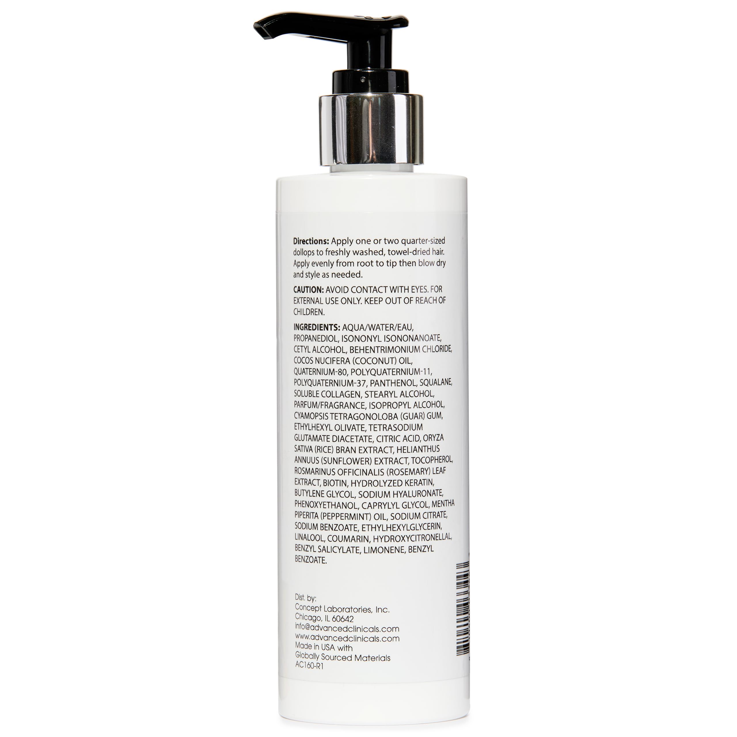 Advanced Clinicals color-safe formula preserves vibrancy on color-treated hair