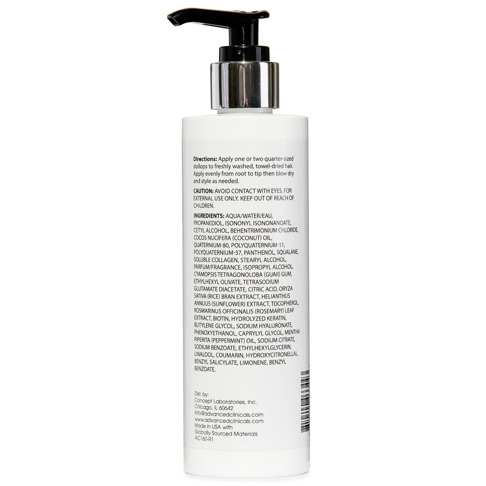 Advanced Clinicals color-safe formula preserves vibrancy on color-treated hair