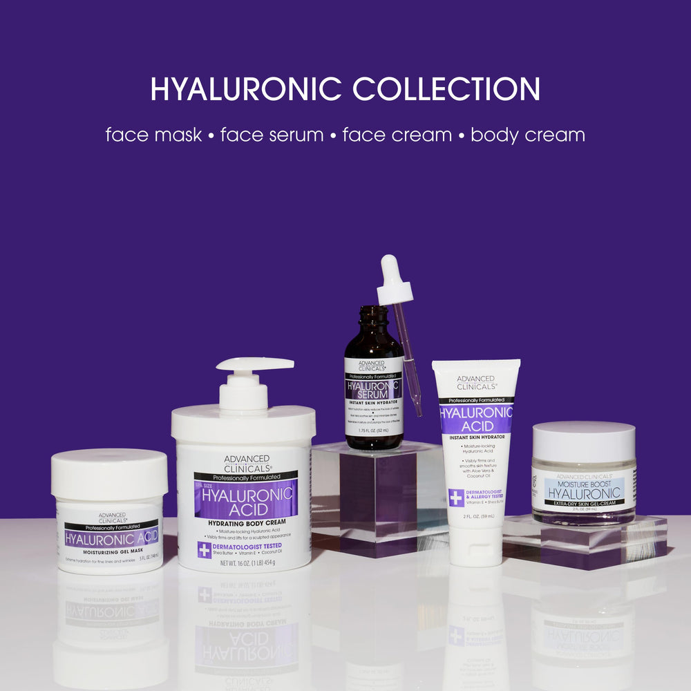 Advanced Clinicals 2pc Set displayed for a complete daily hydration routine.