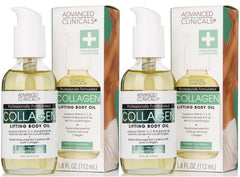 Advanced Clinicals Hydrating Collagen Oil bottle for nourished skin