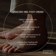 Advanced Clinicals lactic-acid-exfoliation-foot-care for smoother skin