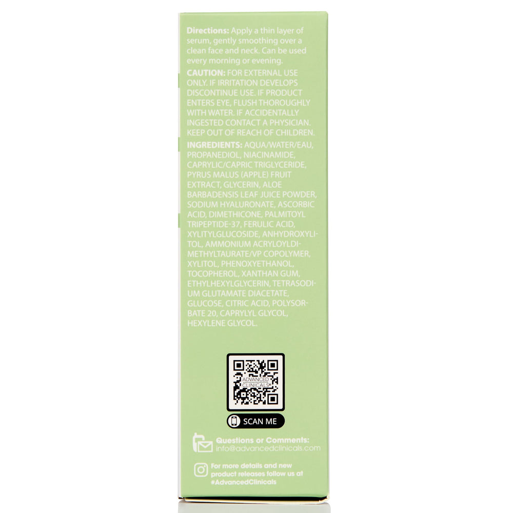 Advanced Clinicals Niacinamide Serum lab-developed formula for skincare goals
